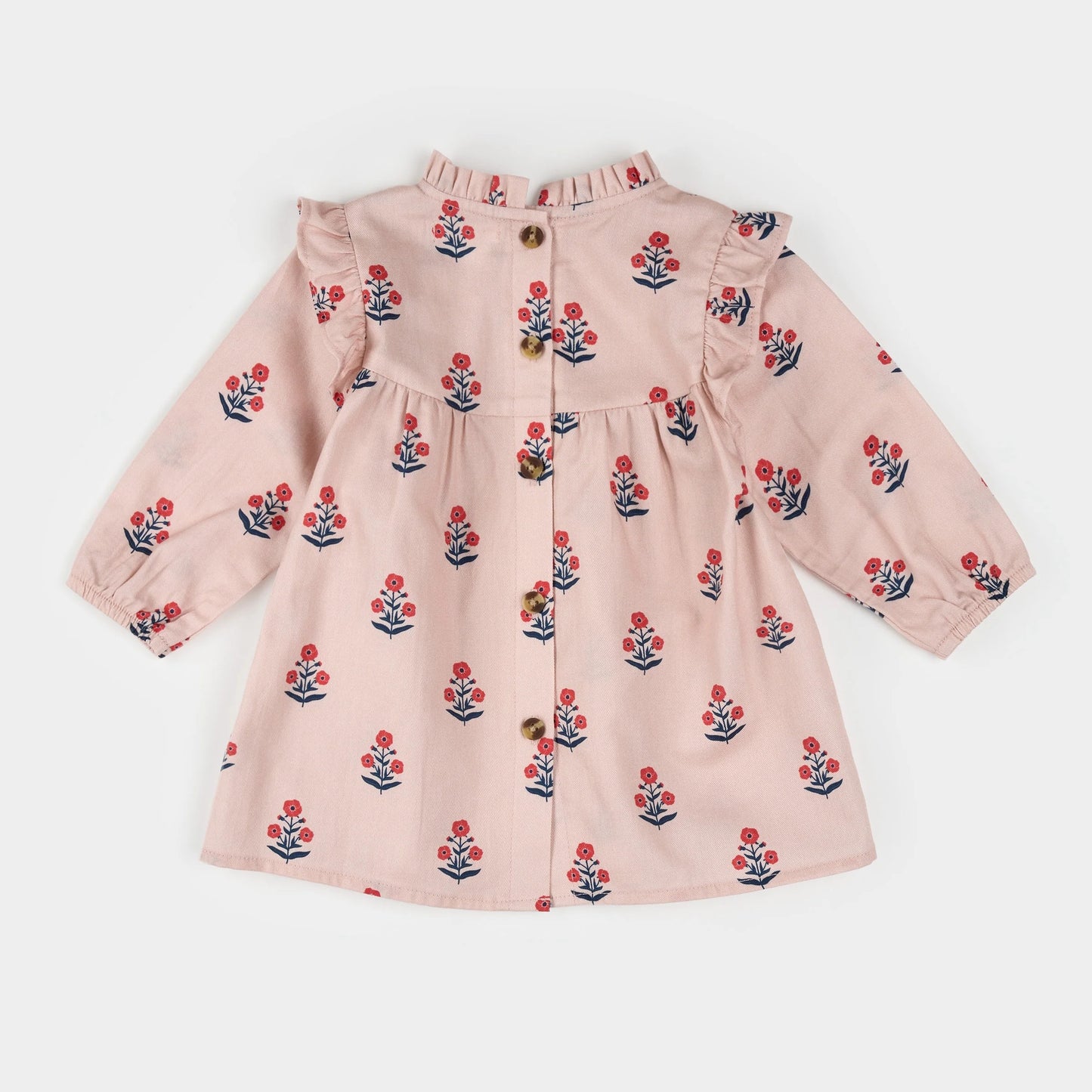 Twill Dress Set - Poppy