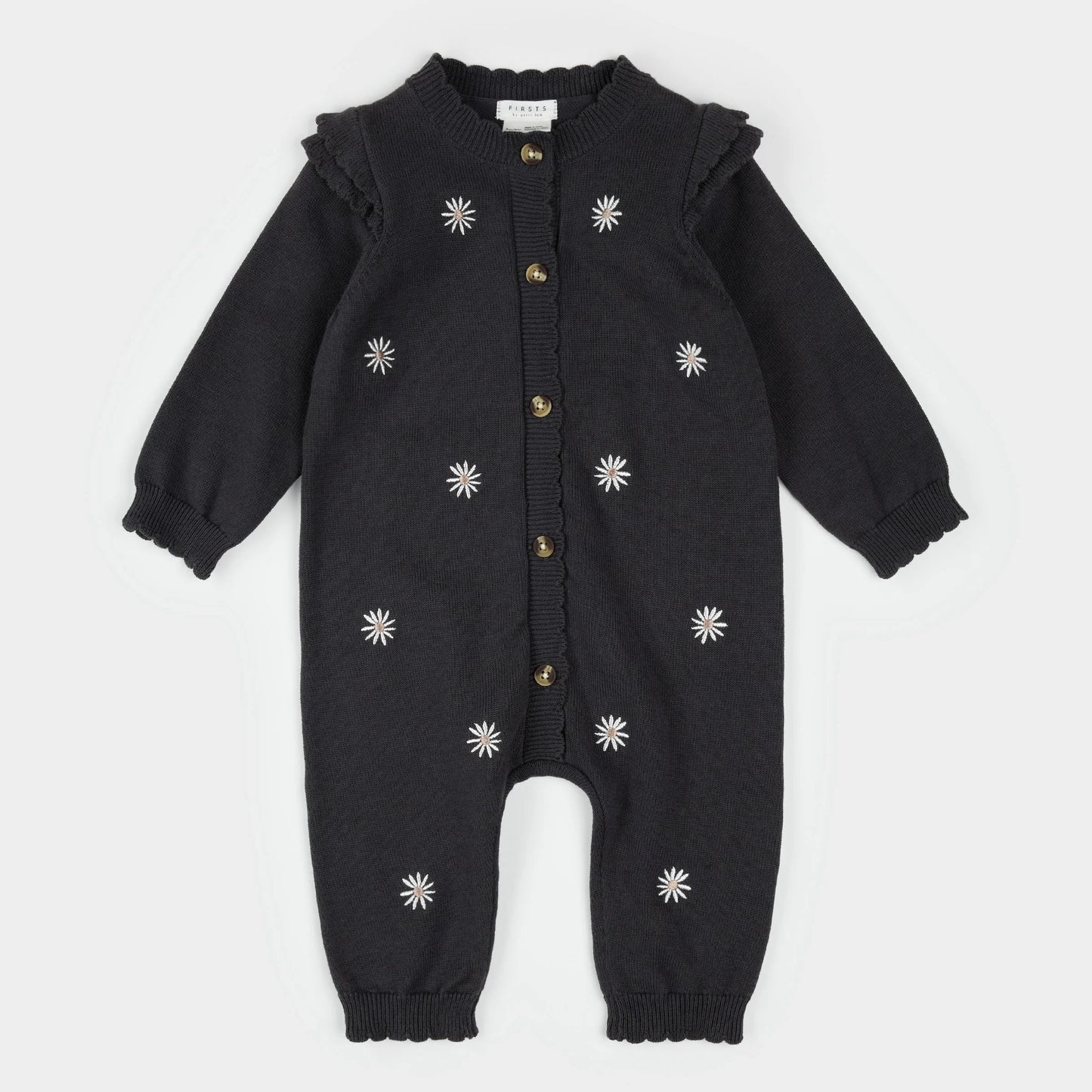 Knit Sweater Playsuit - Daisy
