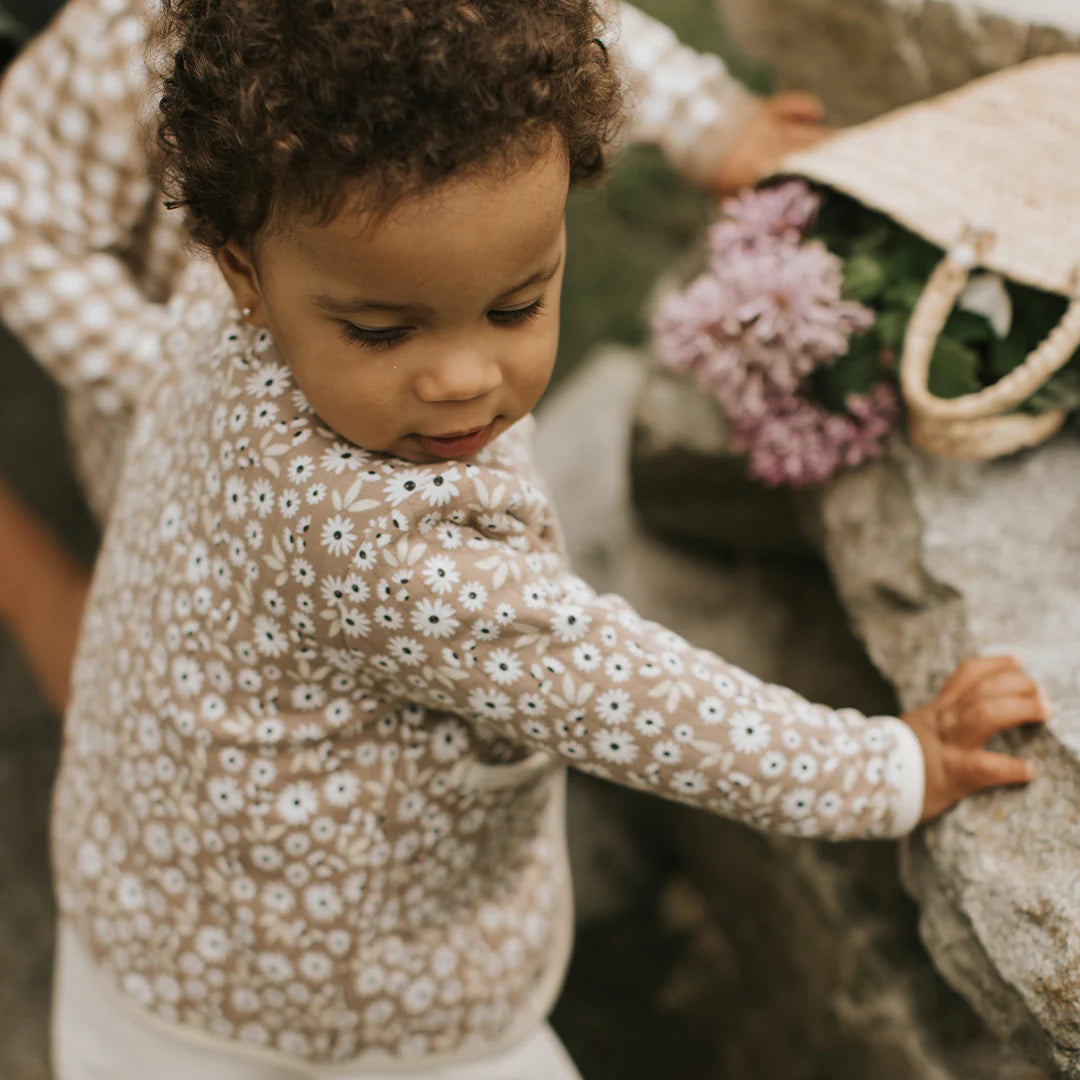 Quilted Cardigan - Daisy