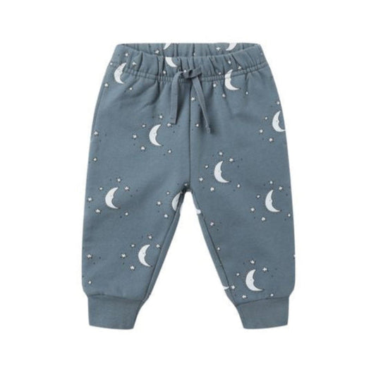 Relaxed Fleece Sweatpant - Silver Moons