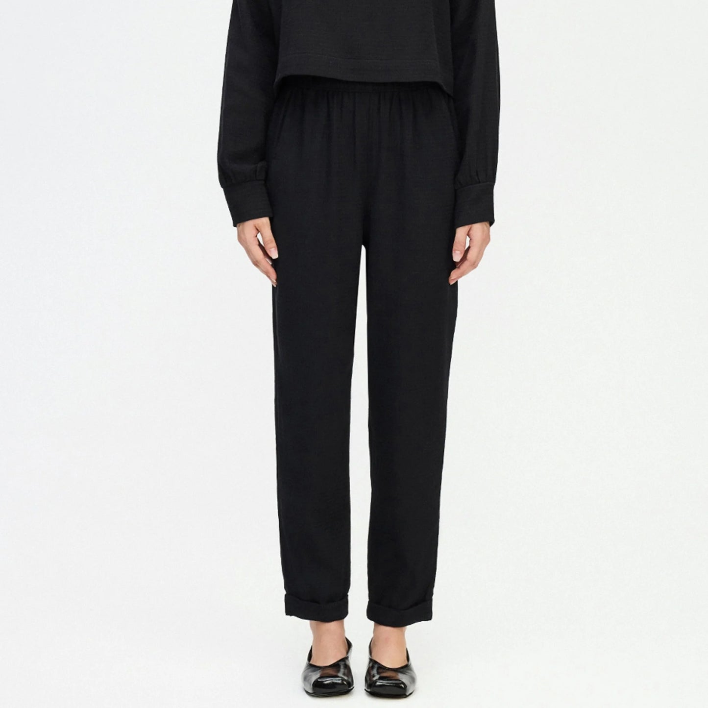 Slouchy Pants - Black (O/S)