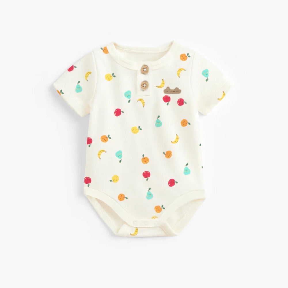 Cream Bodysuit - Fruit