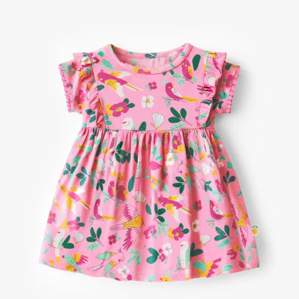 Pink Dress - Tropical