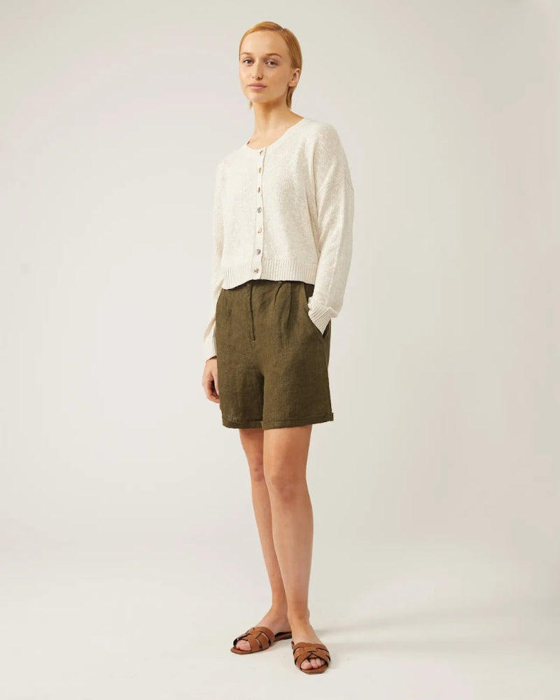 Alessia Cardigan - Oat