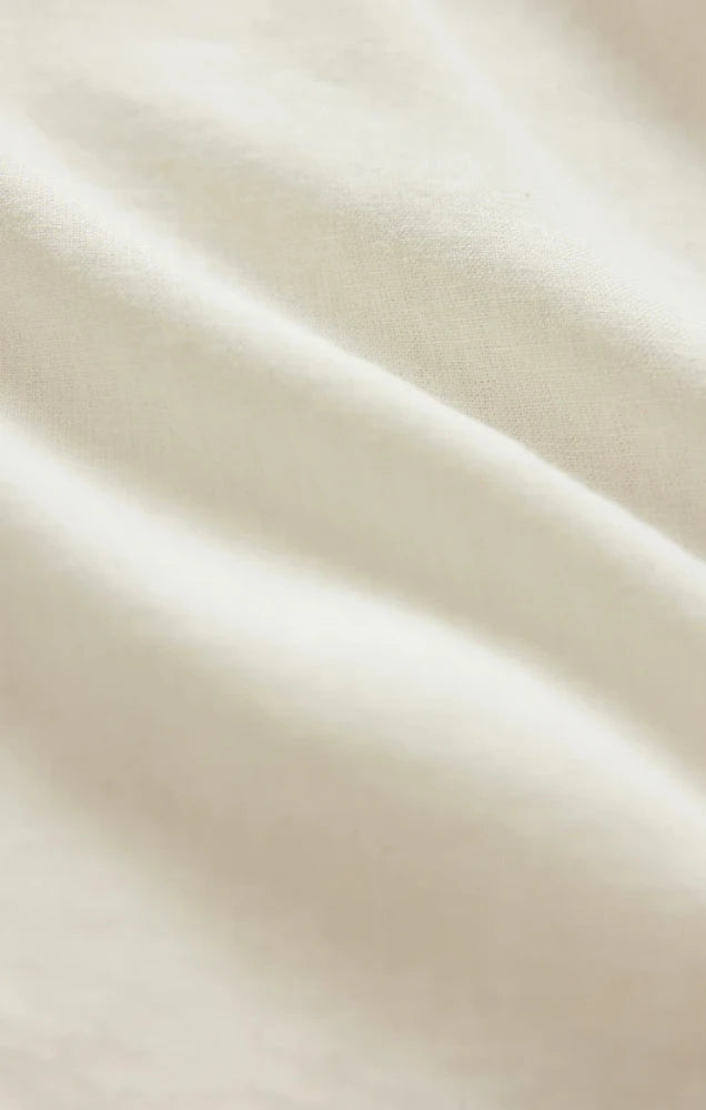 The Signature Linen Top - White