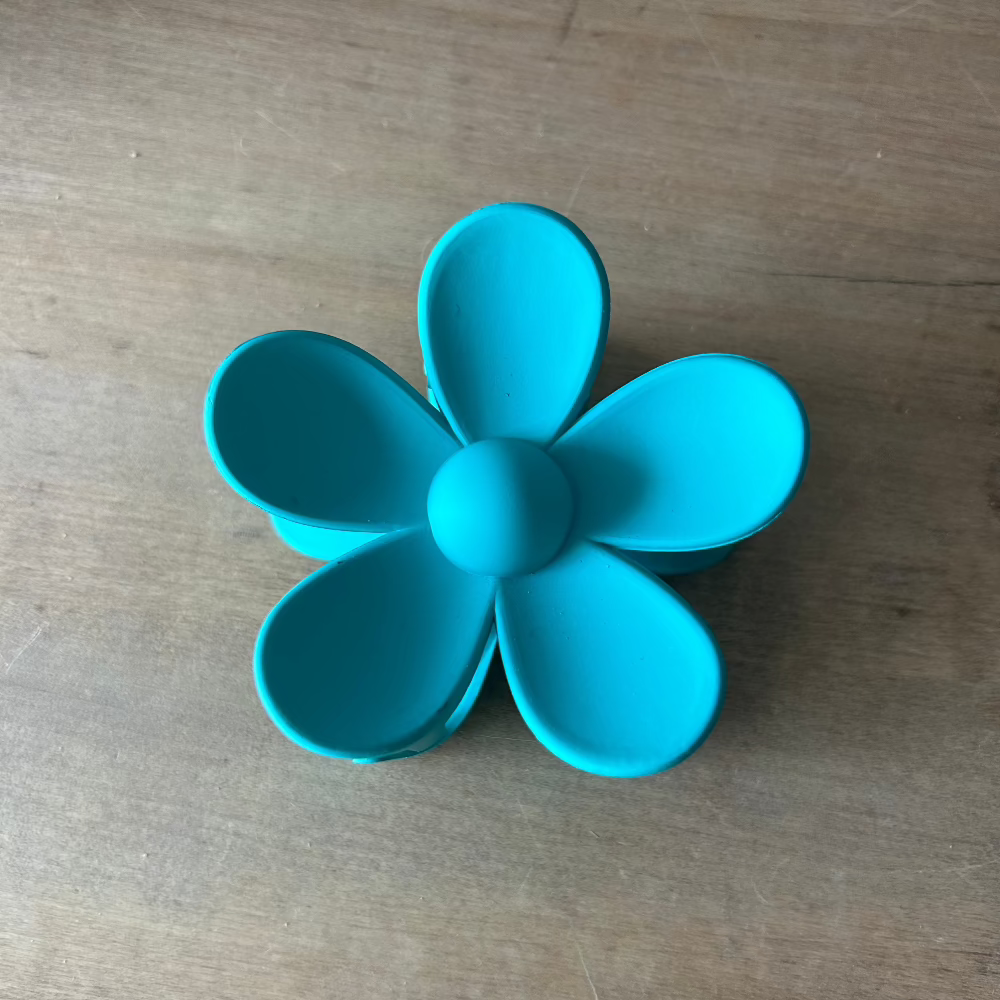 Flower Claw Clip - Periwinkle