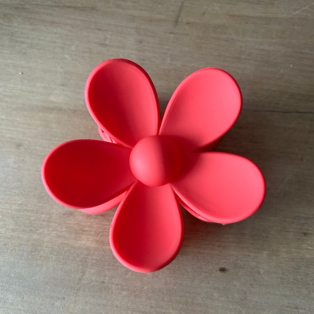 Flower Claw Clip - Hibiscus