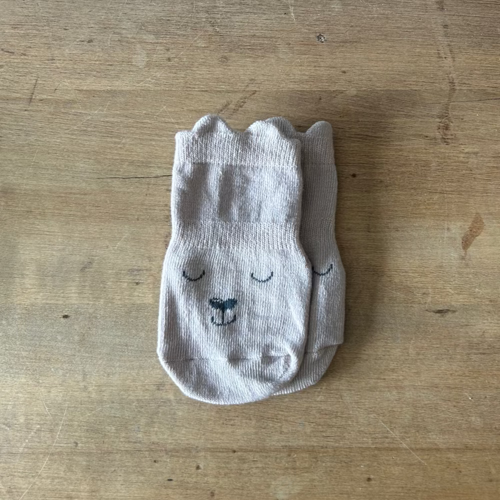 Baby Grip Socks - Bunny