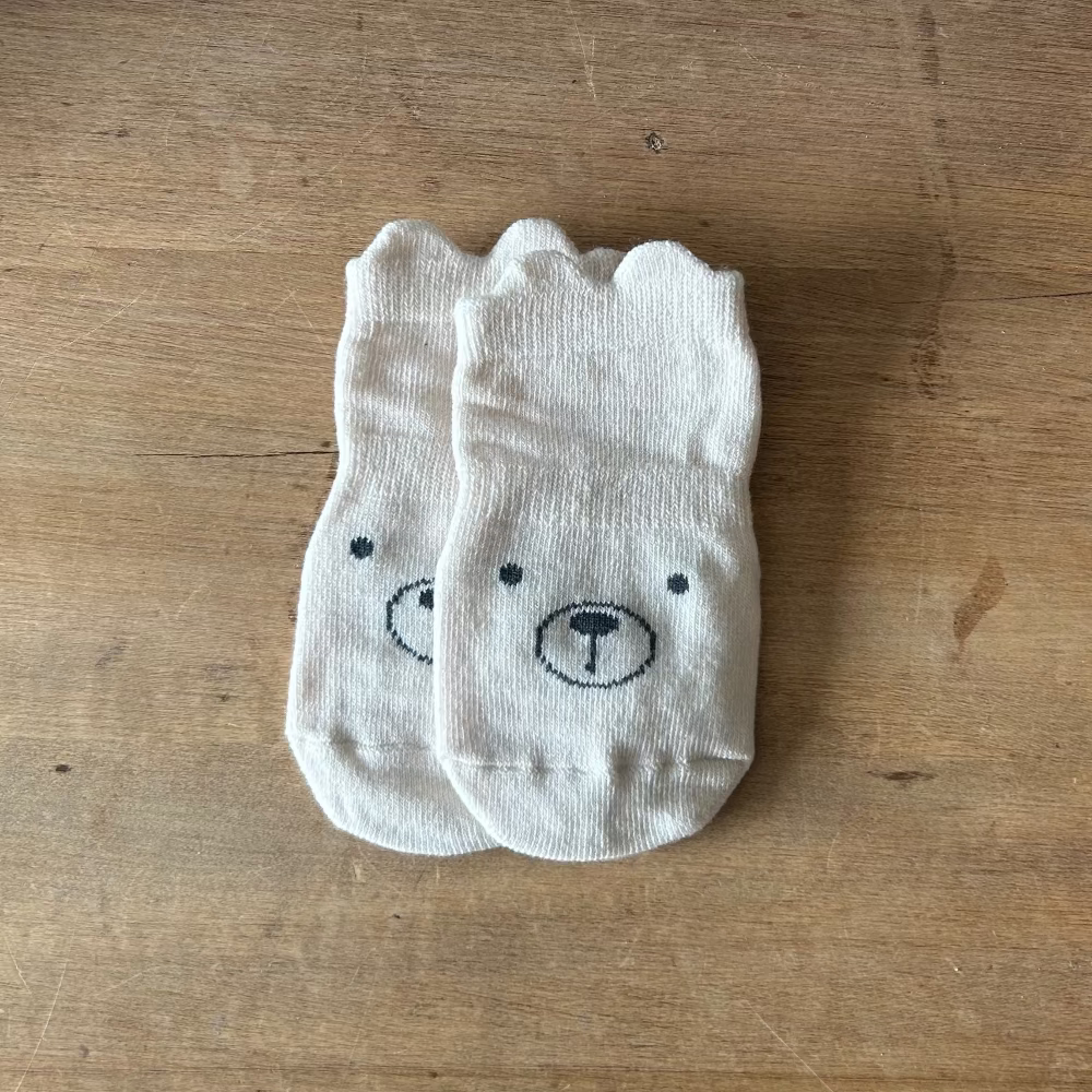 Baby Grip Socks - Polar Bear