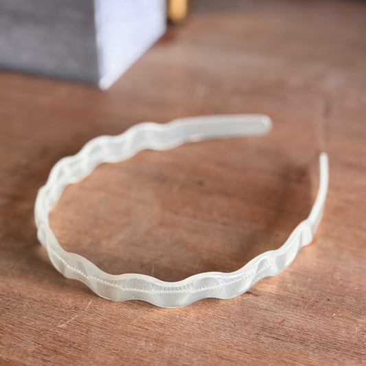 Jelly Headband - Ivory