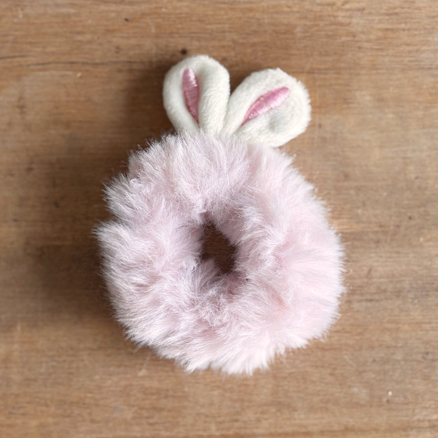 Bunny Hair Scrunchie - Pink