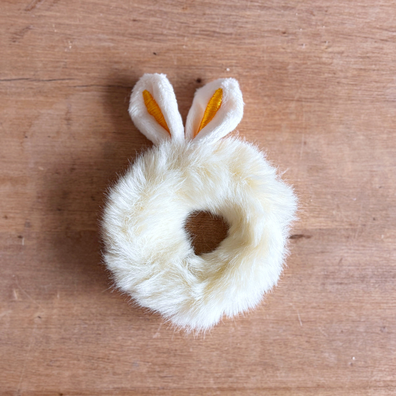 Bunny Hair Scrunchie - Yellow