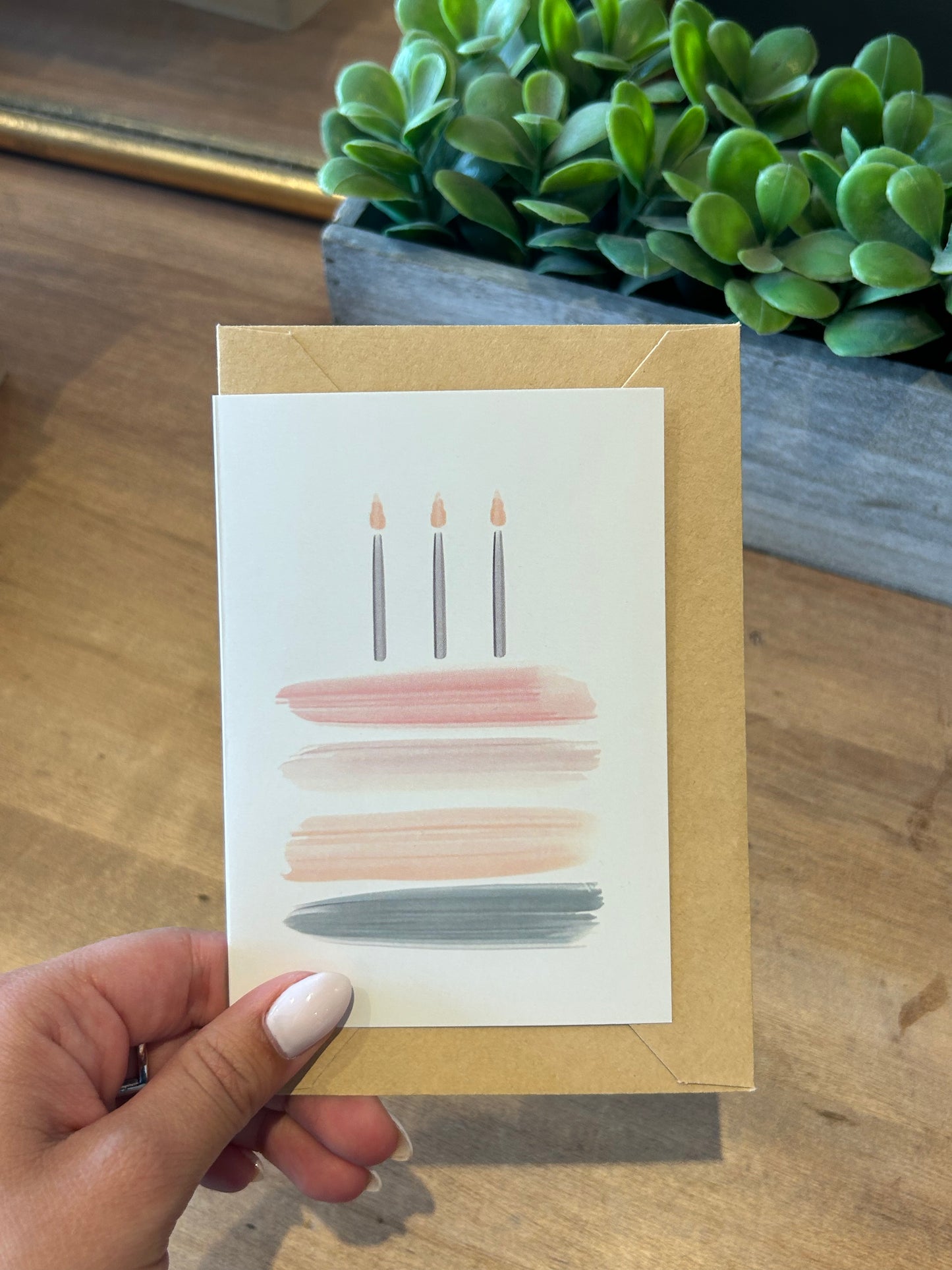 Card - Happy Birthday Cake