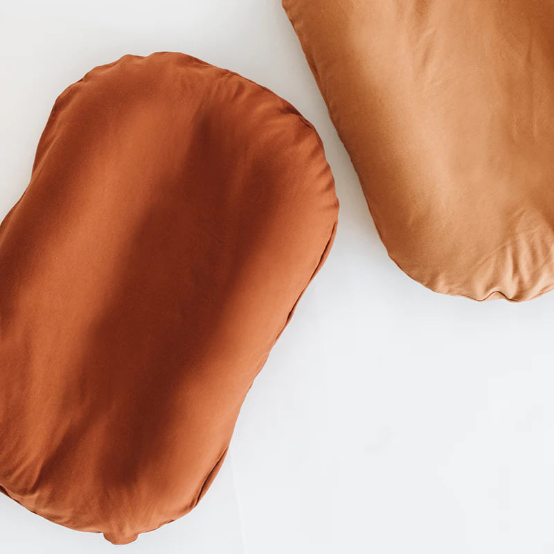 Organic Infant Lounger Cover - Gingerbread
