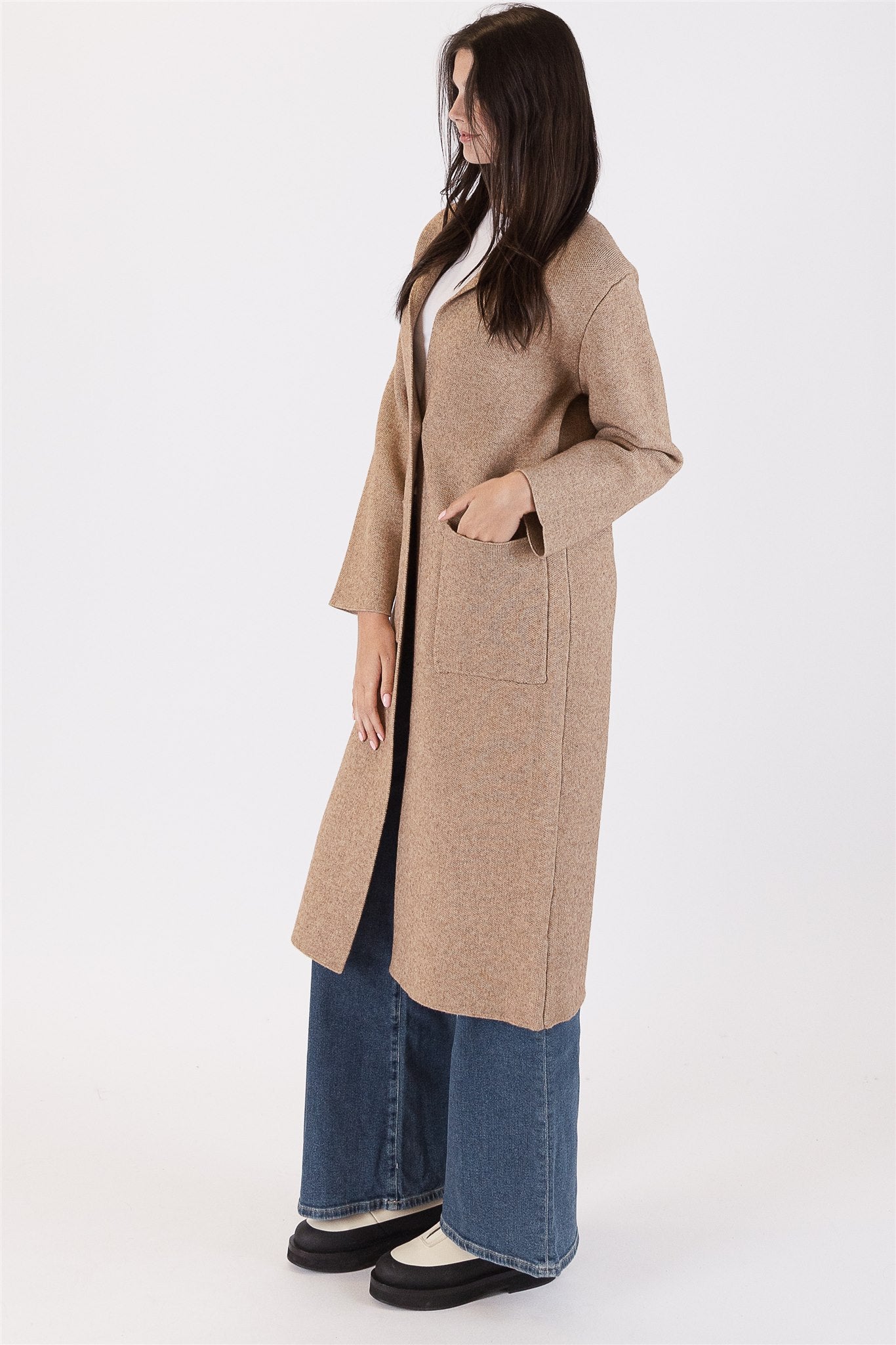 Judith Long Coat - Camel