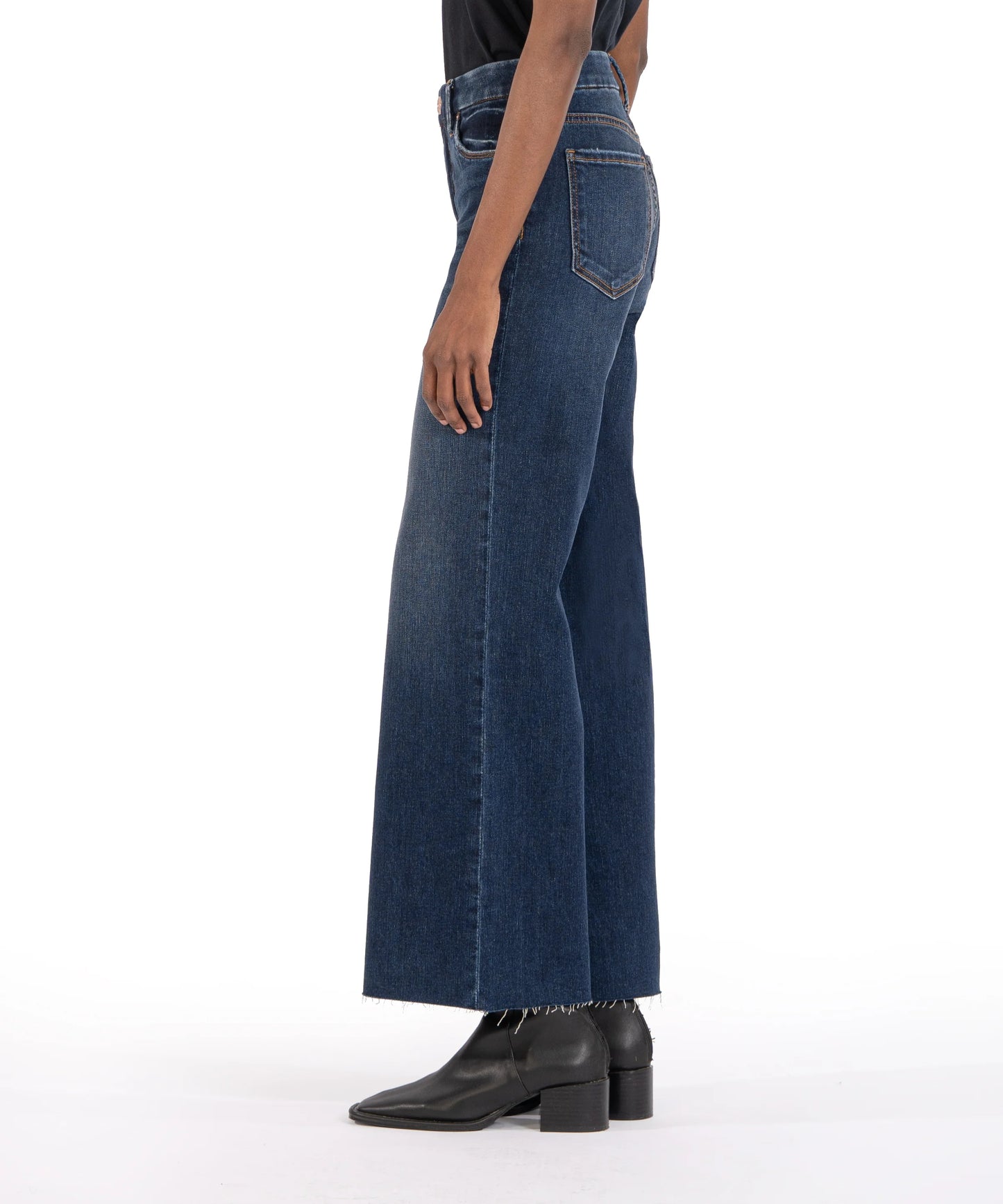 Meg High Rise Wide Leg - Exhibited Wash