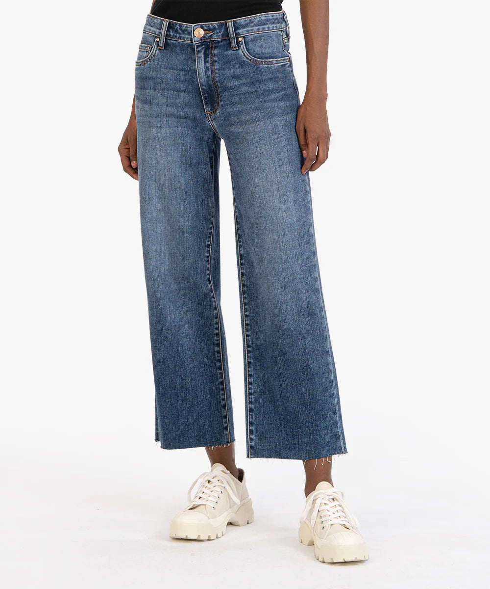 Charlotte High-rise Wide Leg - Commendatory Wash