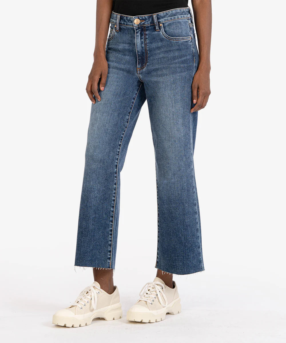 Charlotte High-rise Wide Leg - Commendatory Wash