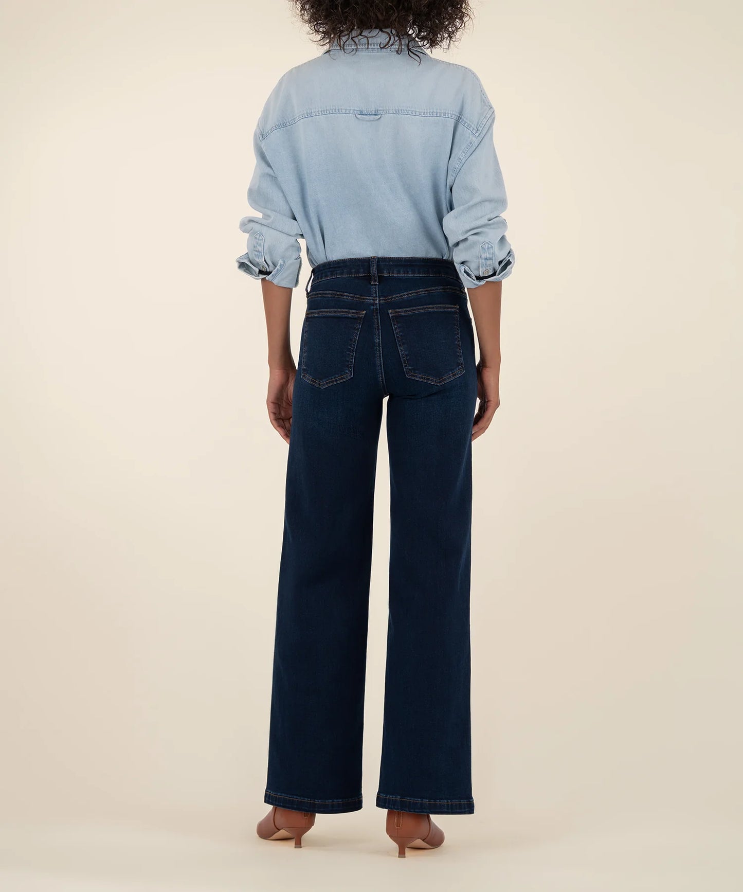 Jean High Rise Wide Leg - Attributable Wash