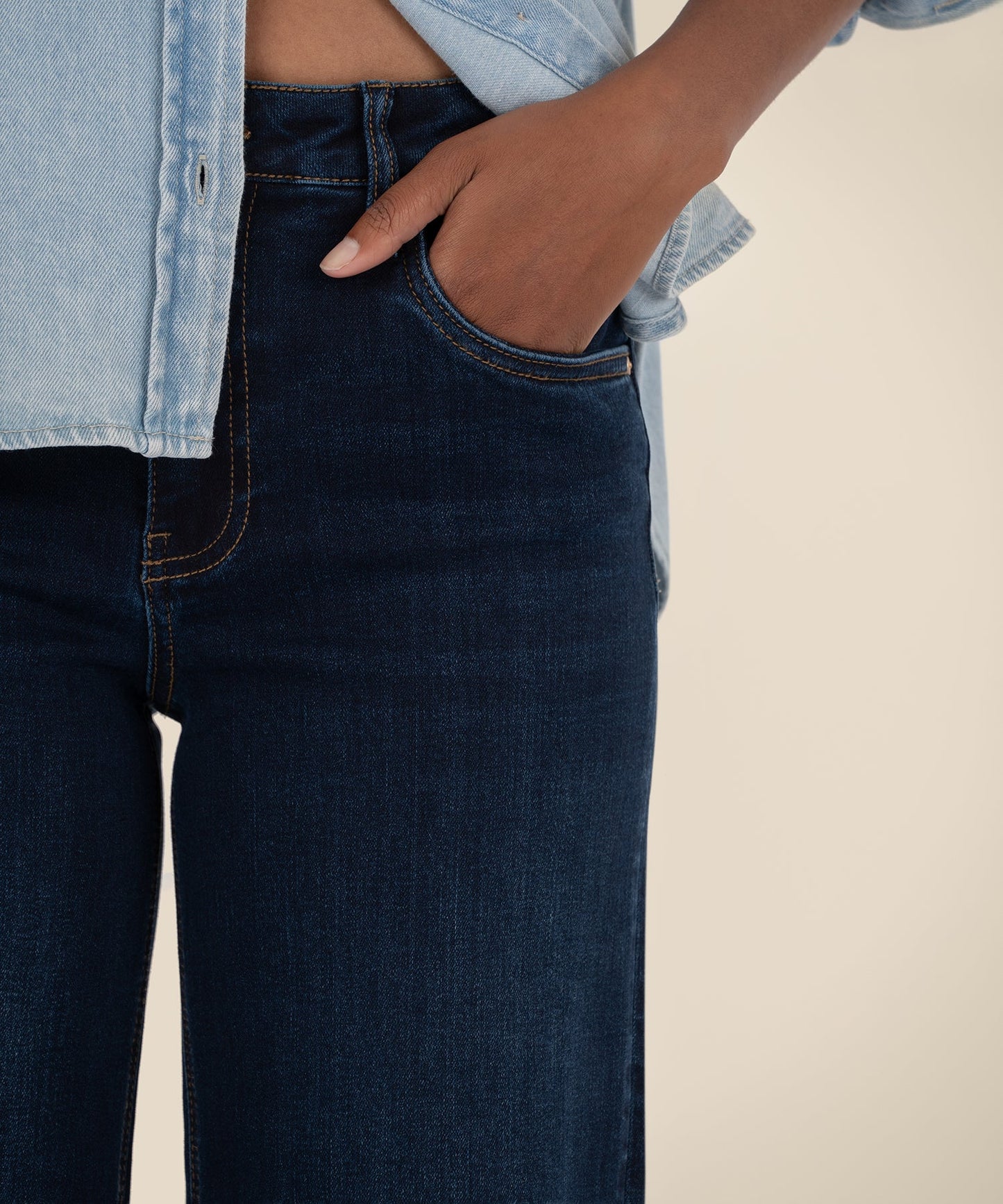 Jean High Rise Wide Leg - Attributable Wash