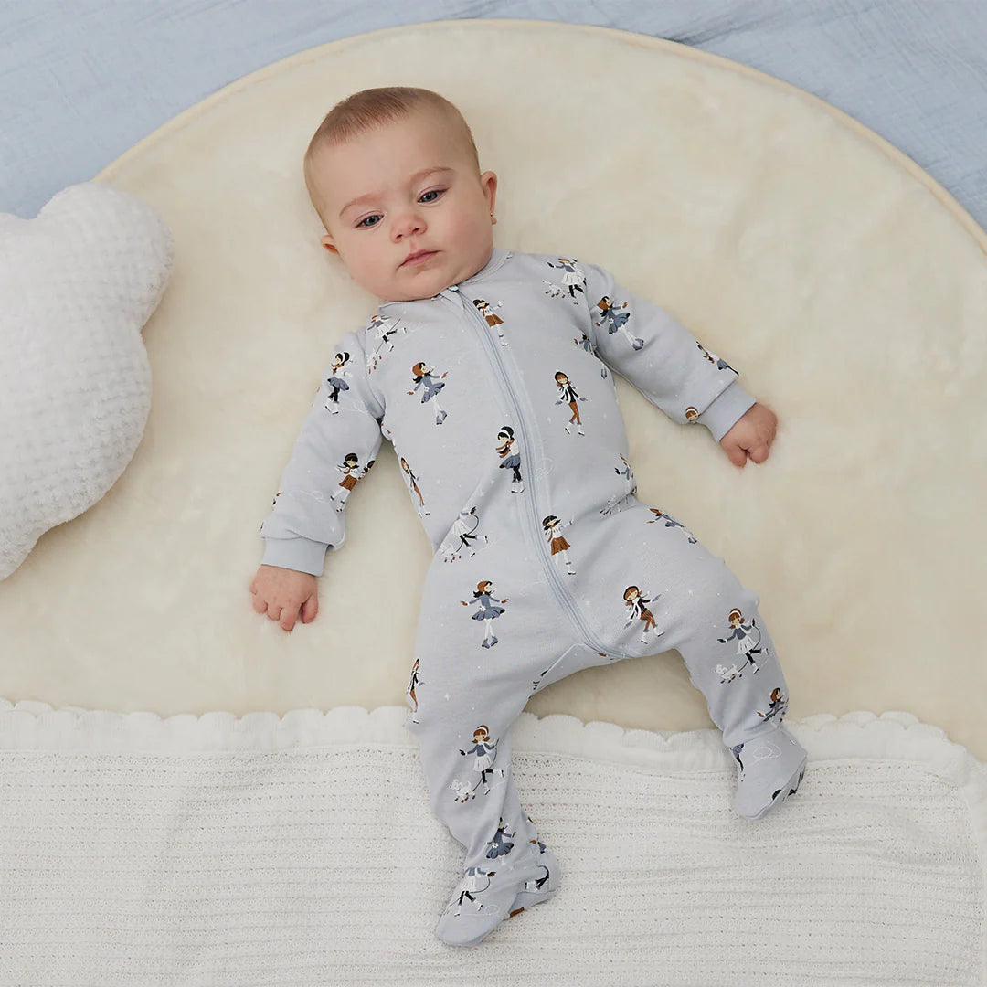 Footed Sleeper - Figure Skating