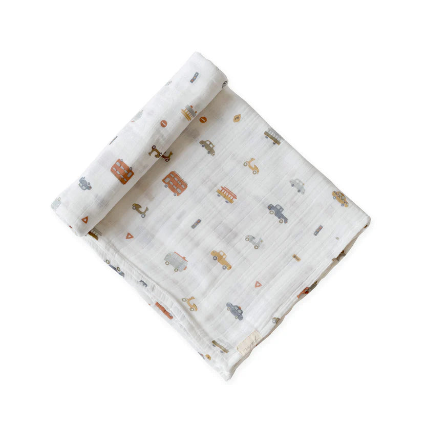 Swaddle Blanket - Rush Hour