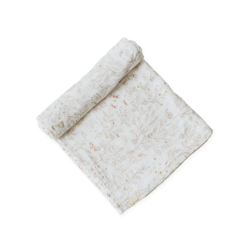 Swaddle Blanket - Secret Garden