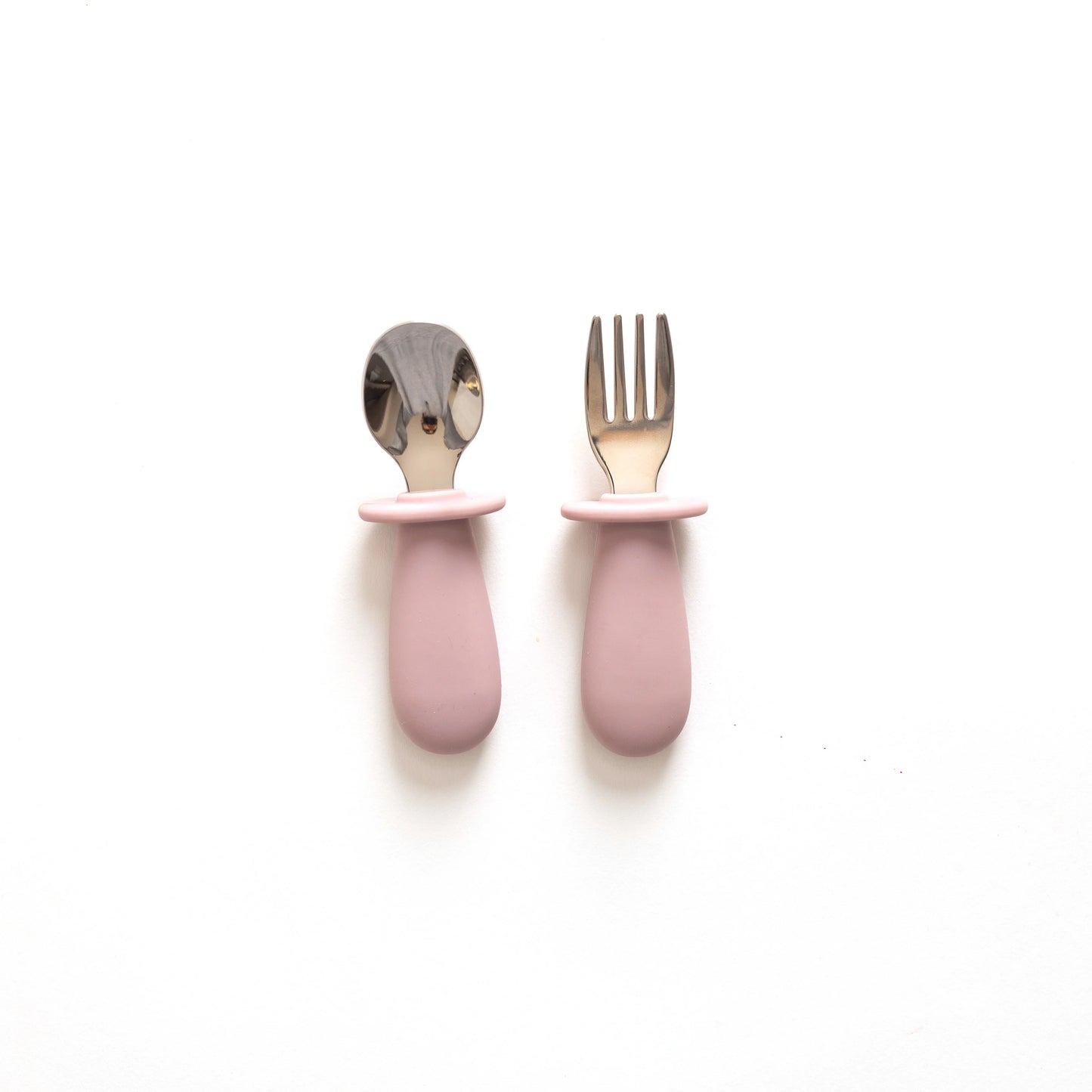 Toddler Cutlery Set - Pale Mauve