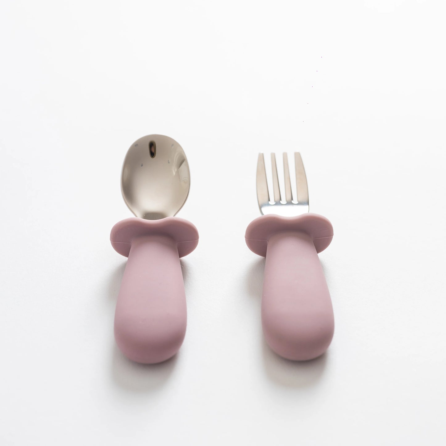 Toddler Cutlery Set - Pale Mauve