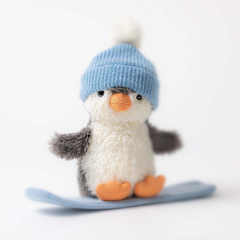 Peanut Penguin Snowboarding - Small