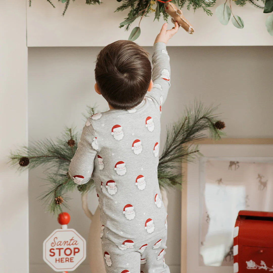 Two Piece Pajama Set - Santa