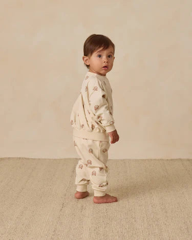 Relaxed Sweatpant - Brown Bear