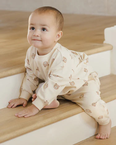 Relaxed Sweatshirt - Brown Bear
