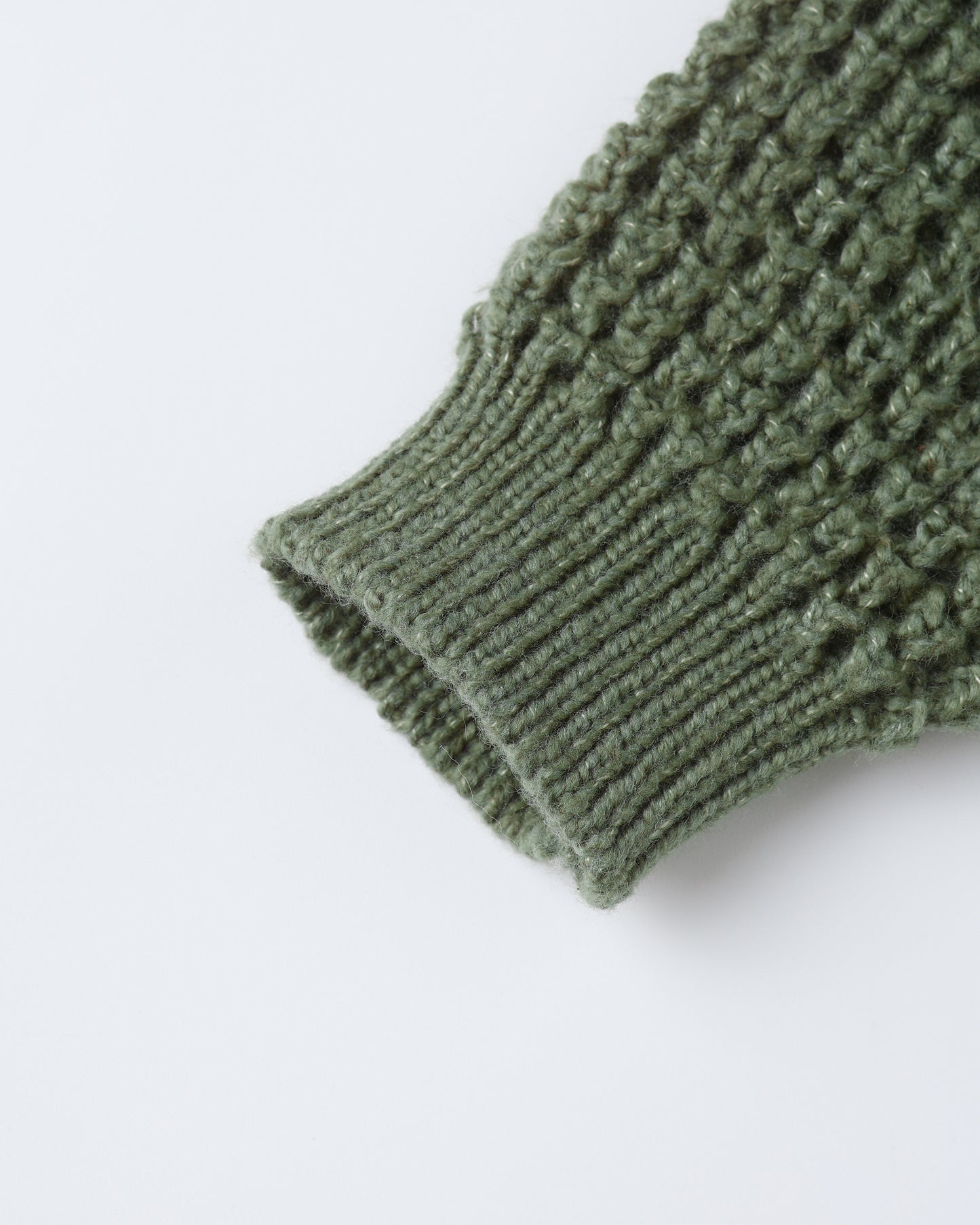 Chunky Knit Sweater - Forest