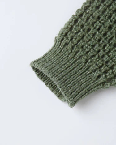 Chunky Knit Sweater - Forest