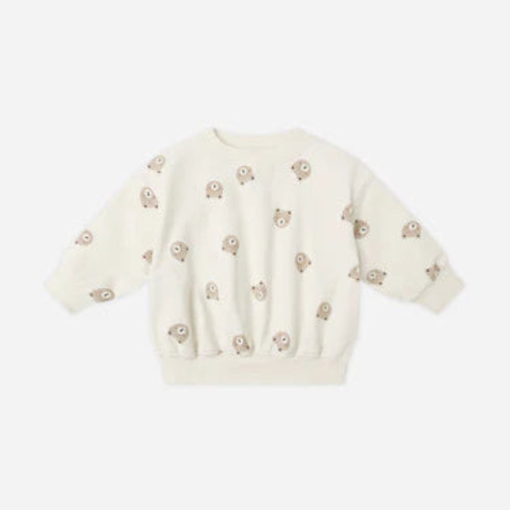 Relaxed Sweatshirt - Brown Bear