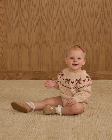 Fair Isle Sweater - Bows