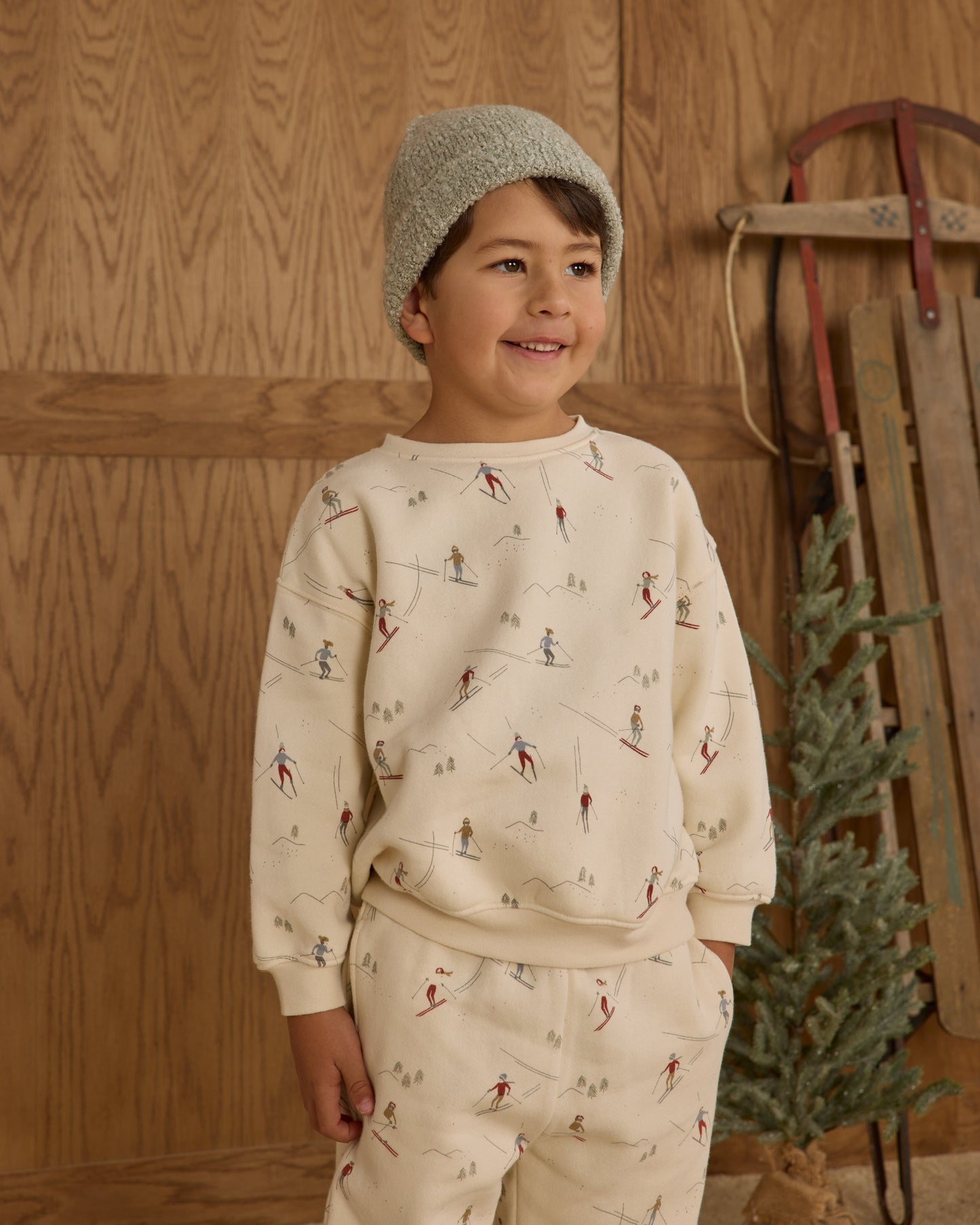 Relaxed Sweatshirt - Skiers