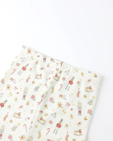 Long Sleeve Pajama Set - Festive