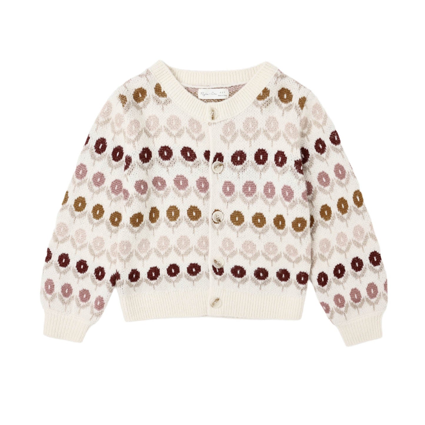 Cheyenne Cardigan - Floral Jacquard