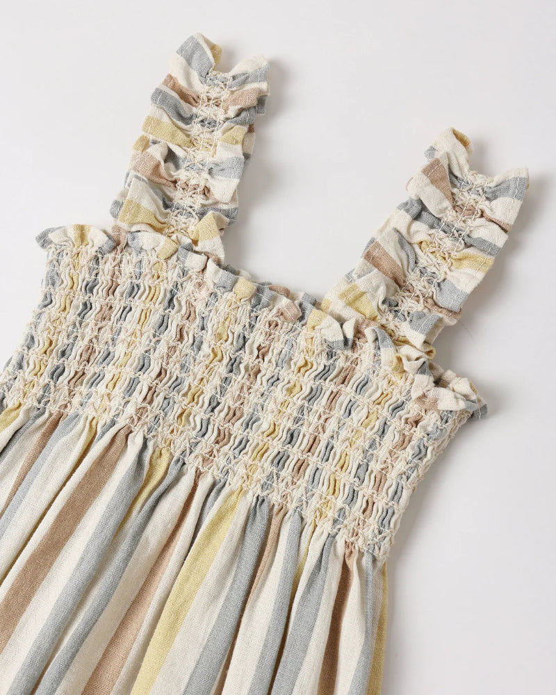 Julia Romper- Valencia Stripe