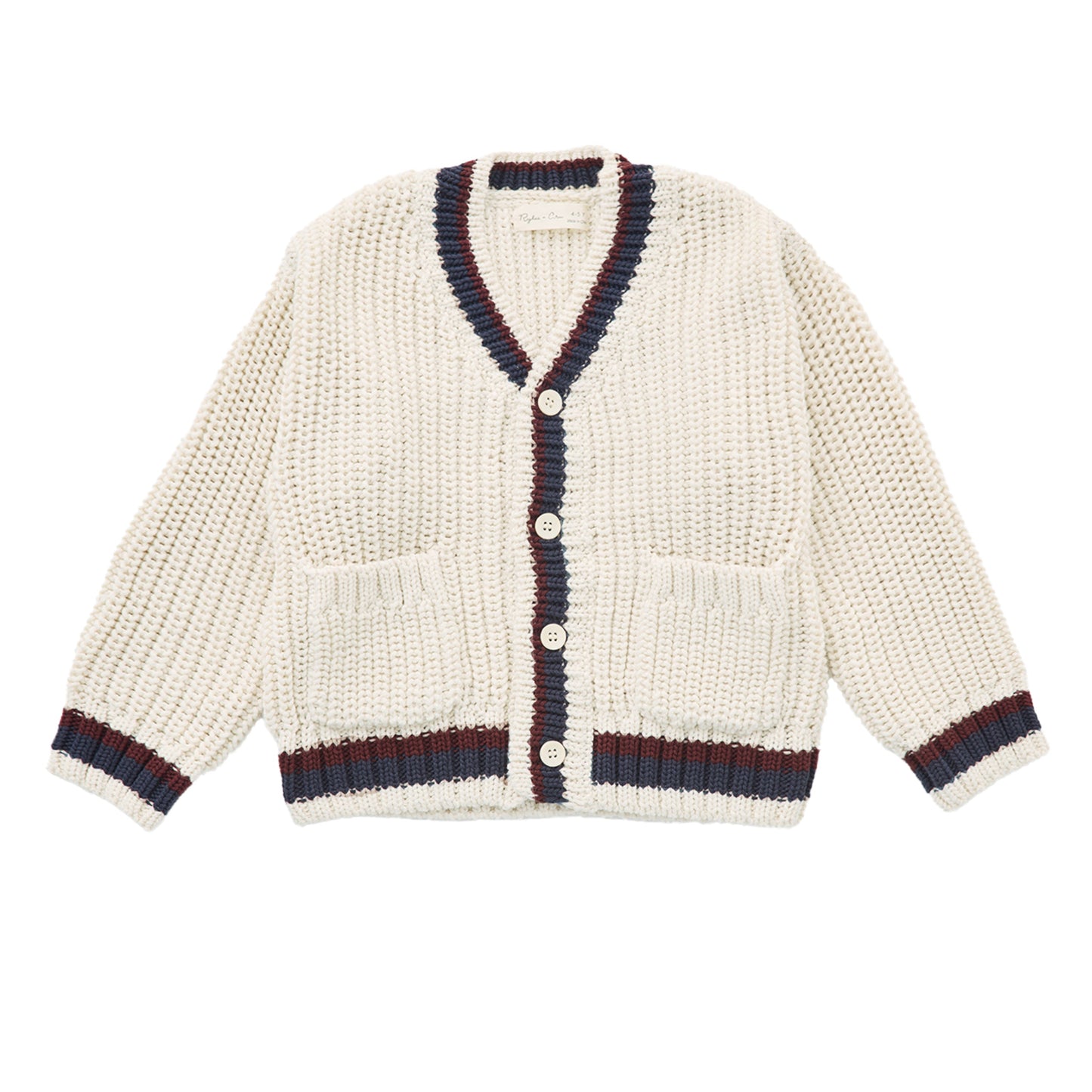 Collegiate Cardigan - Natural