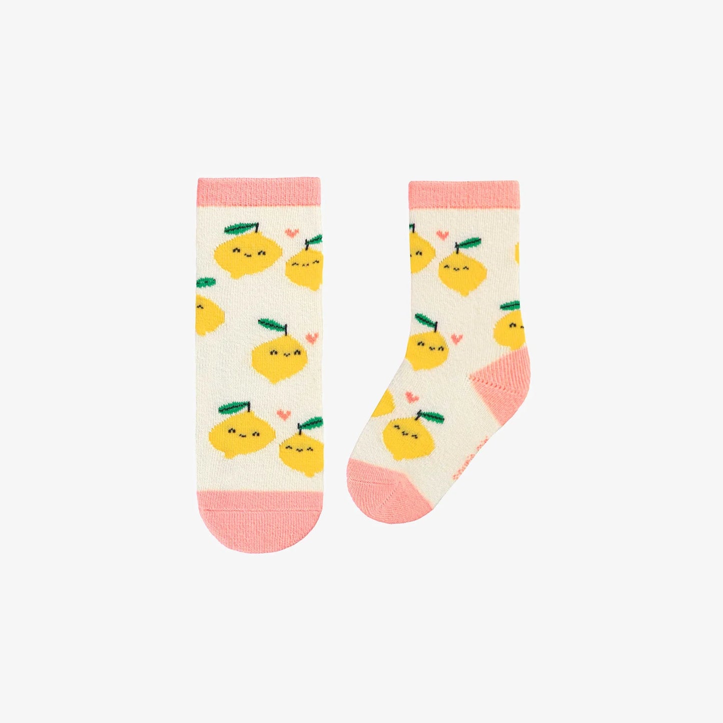 Stretchy Cotton Socks - Lemons
