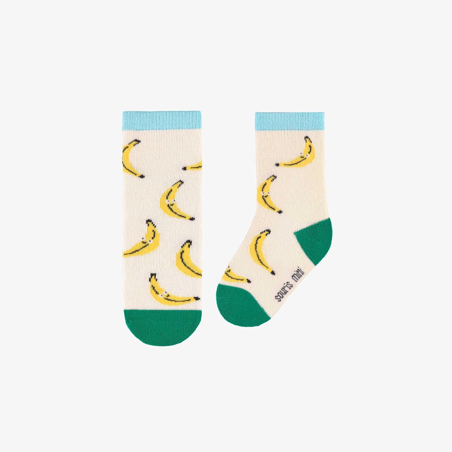 Stretchy Cotton Socks - Bananas