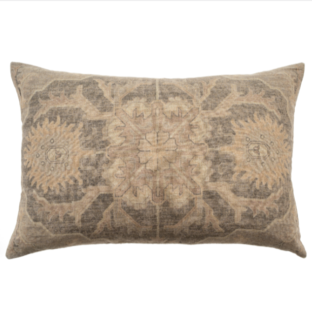 Nico Vintage Print Pillow