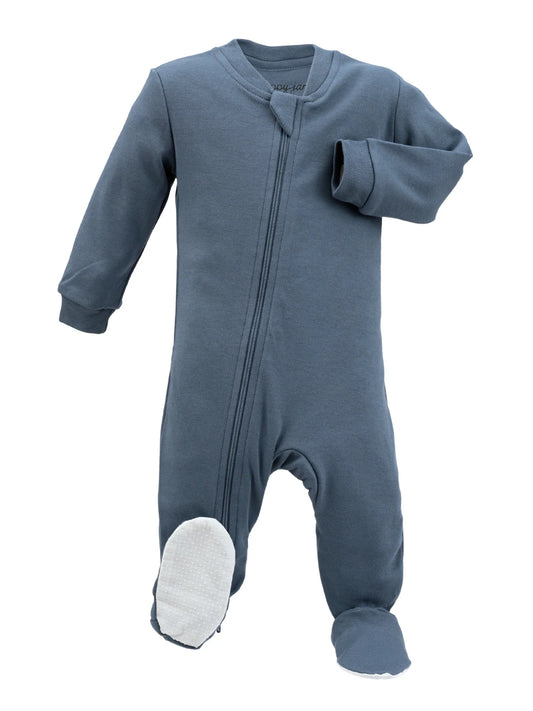 Organic Cotton Sleeper - True Blue