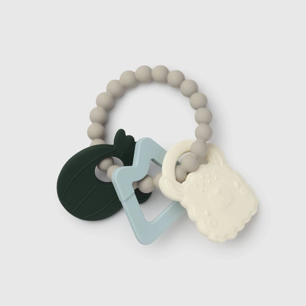 Silicone Teething Charm- Llama