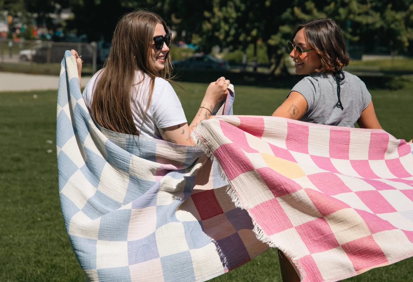 The Beckon Towel - Pink Mix