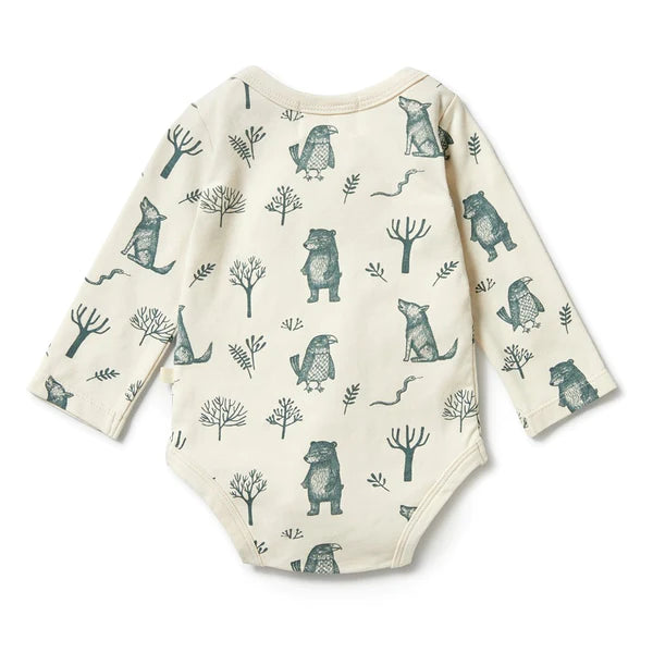 Organic Cotton Bodysuit - The Woods