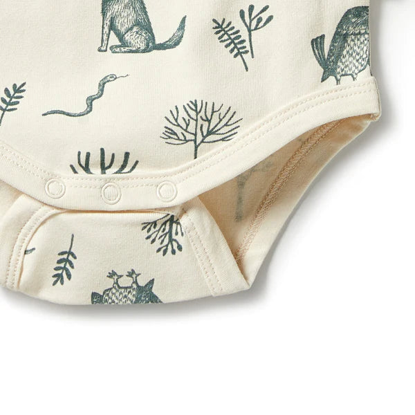 Organic Cotton Bodysuit - The Woods